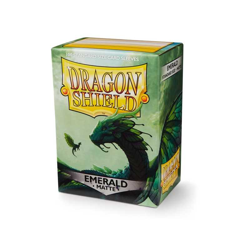 DRAGON SHIELD STANDARD SLEEVES - MATTE EMERALD (100 STK.)