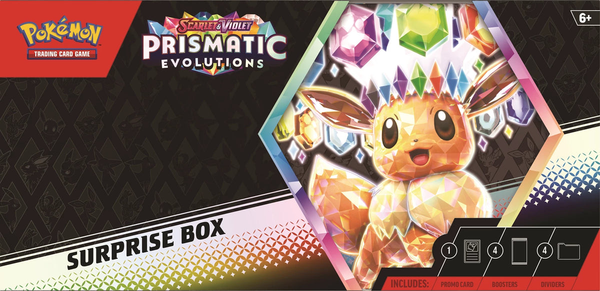 POKÉMON SURPRISE BOX SCARLET & VIOLET: PRISMATIC EVOLUTIONS -DE-