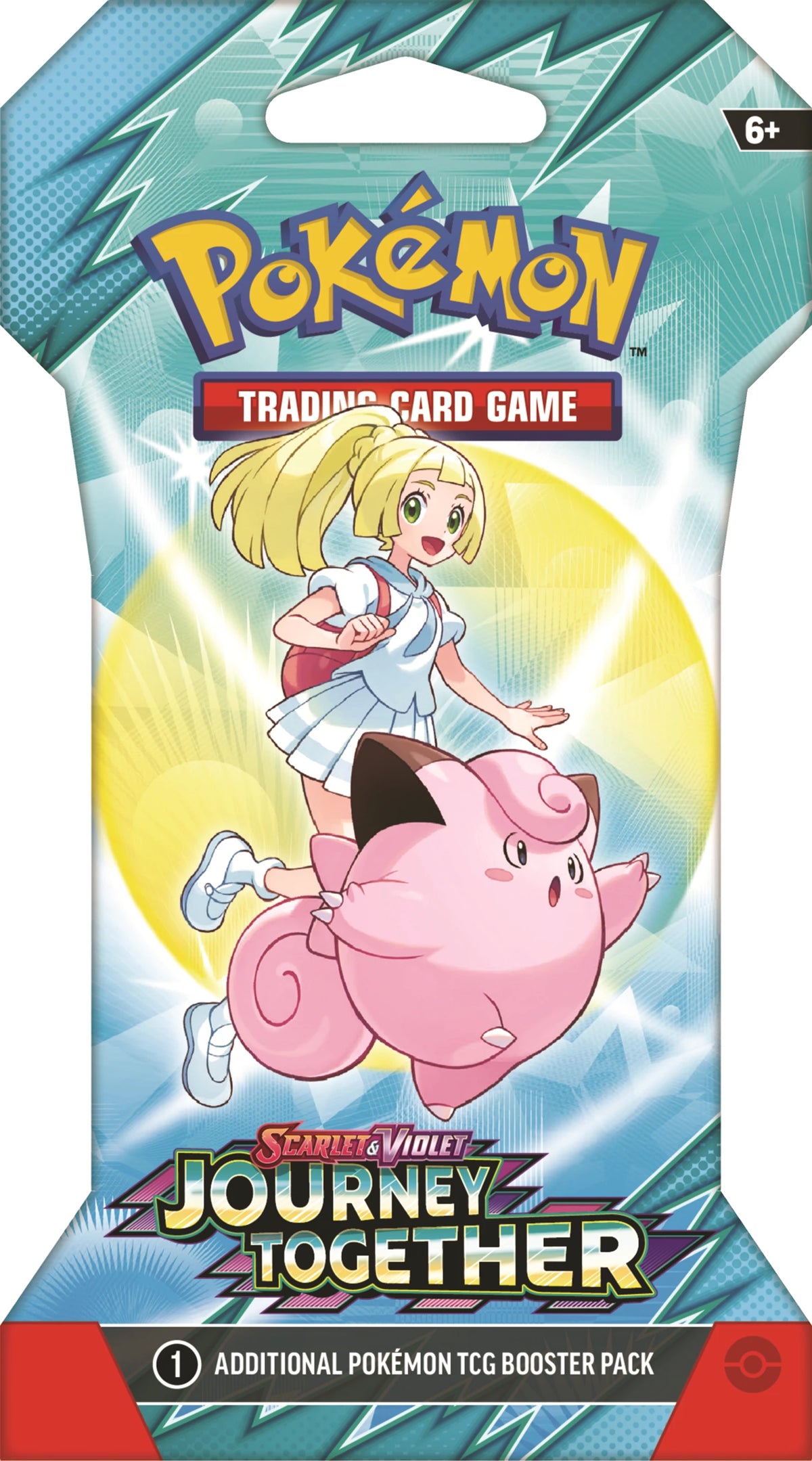 POKÉMON SLEEVED BOOSTER SCARLET & VIOLET: JOURNEY TOGETHER -EN-