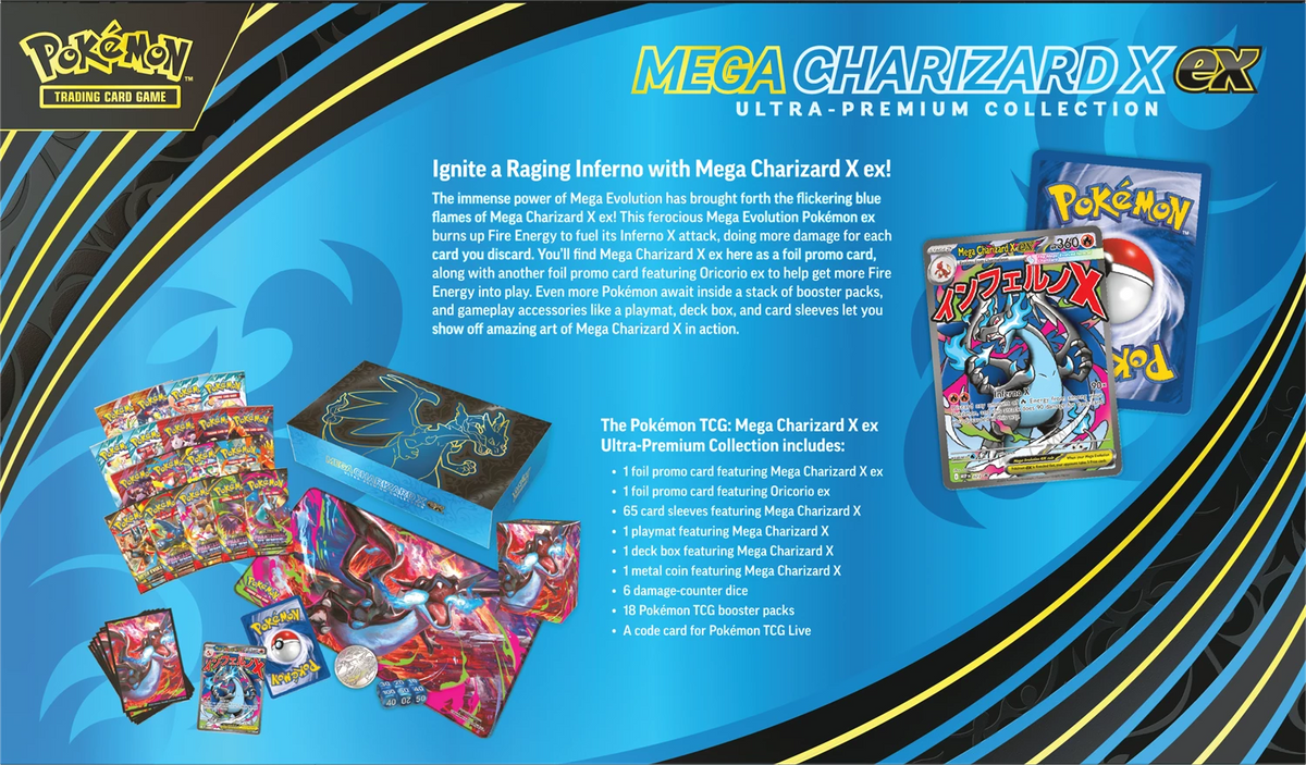 POKÉMON MEGA CHARIZARD ULTRA PREMIUM COLLECTION