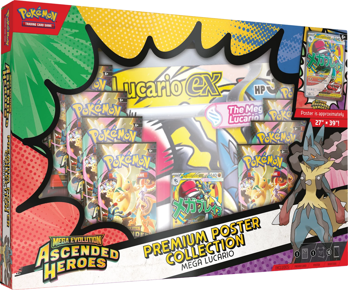 ASCENDED HEROES PREMIUM POSTER COLLECTION -FR-