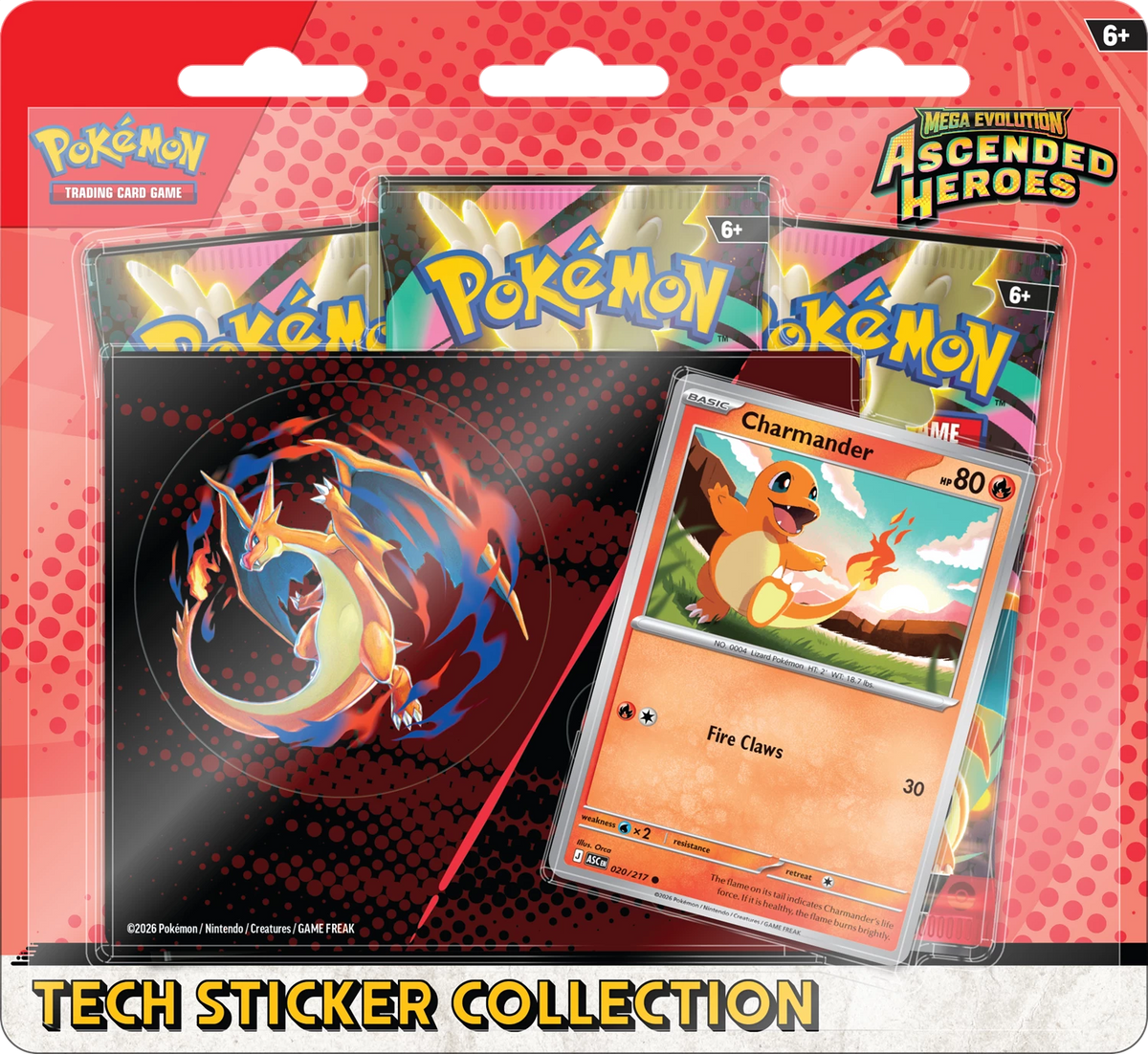 POKÉMON TECH-STICKER COLLECTION MEGA EVOLUTION: ASCENDED HEROES -FR-