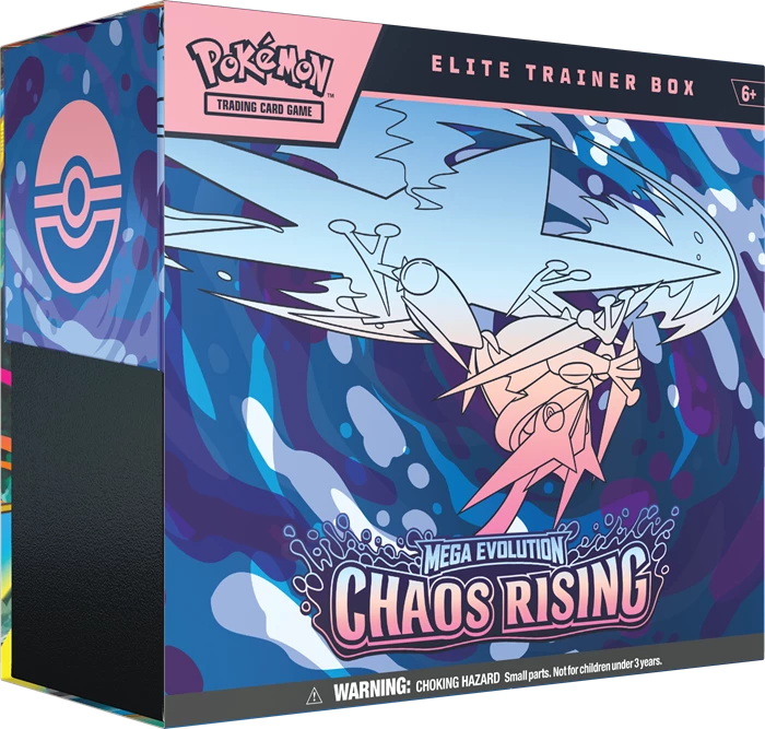 POKÉMON ETB MEGA EVOLUTION: CHAOS RISING -EN-