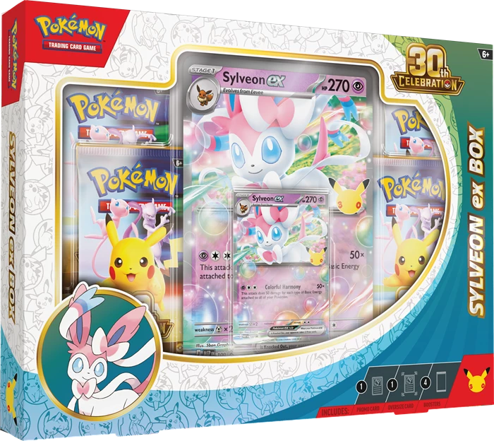 POKÉMON 30 CELEBRATIONS EX BOX -EN-
