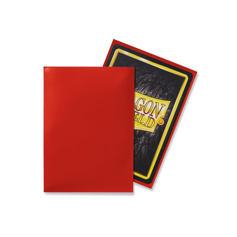DRAGON SHIELD STANDARD SLEEVES - CRIMSON (100 STK.)
