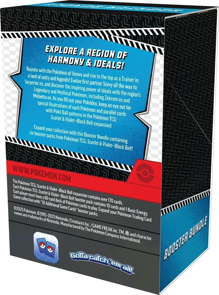 POKÉMON BOOSTERBUNDLE SCARLET & VIOLET: BLACK BOLT -FR-