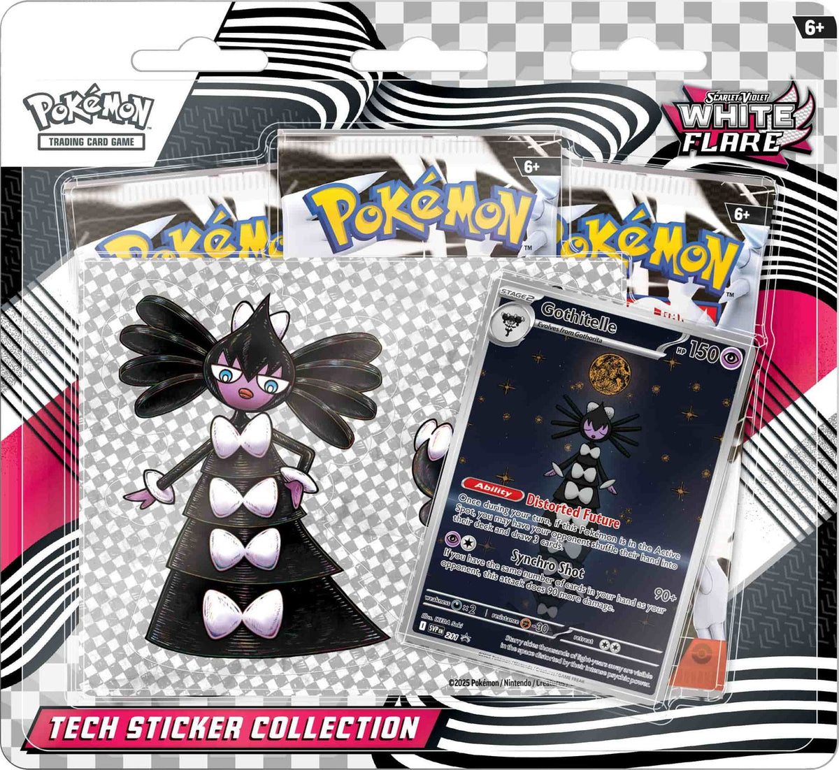 POKÉMON TECH-STICKER COLLECTION SCARLET & VIOLET: WHITE FLARE -FR-