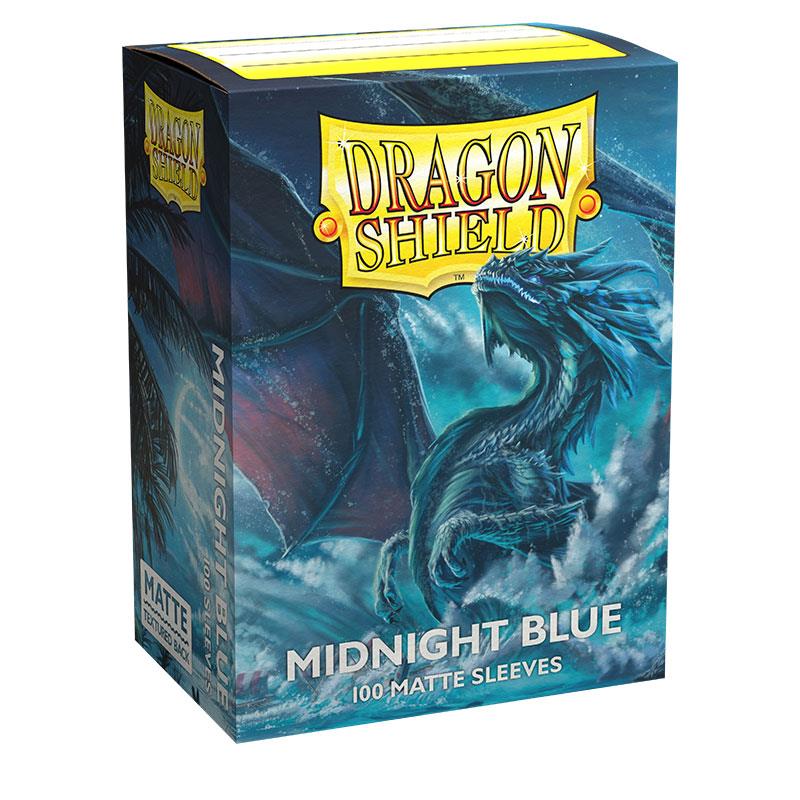 DRAGON SHIELD STANDARD SLEEVES - MIDNIGHT BLUE (100 STK.)