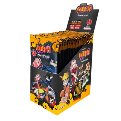 NARUTO MYTHOS TCG KONOHA SHIDO FIRST SET 2nd EDITION BOOSTER DISPLAY