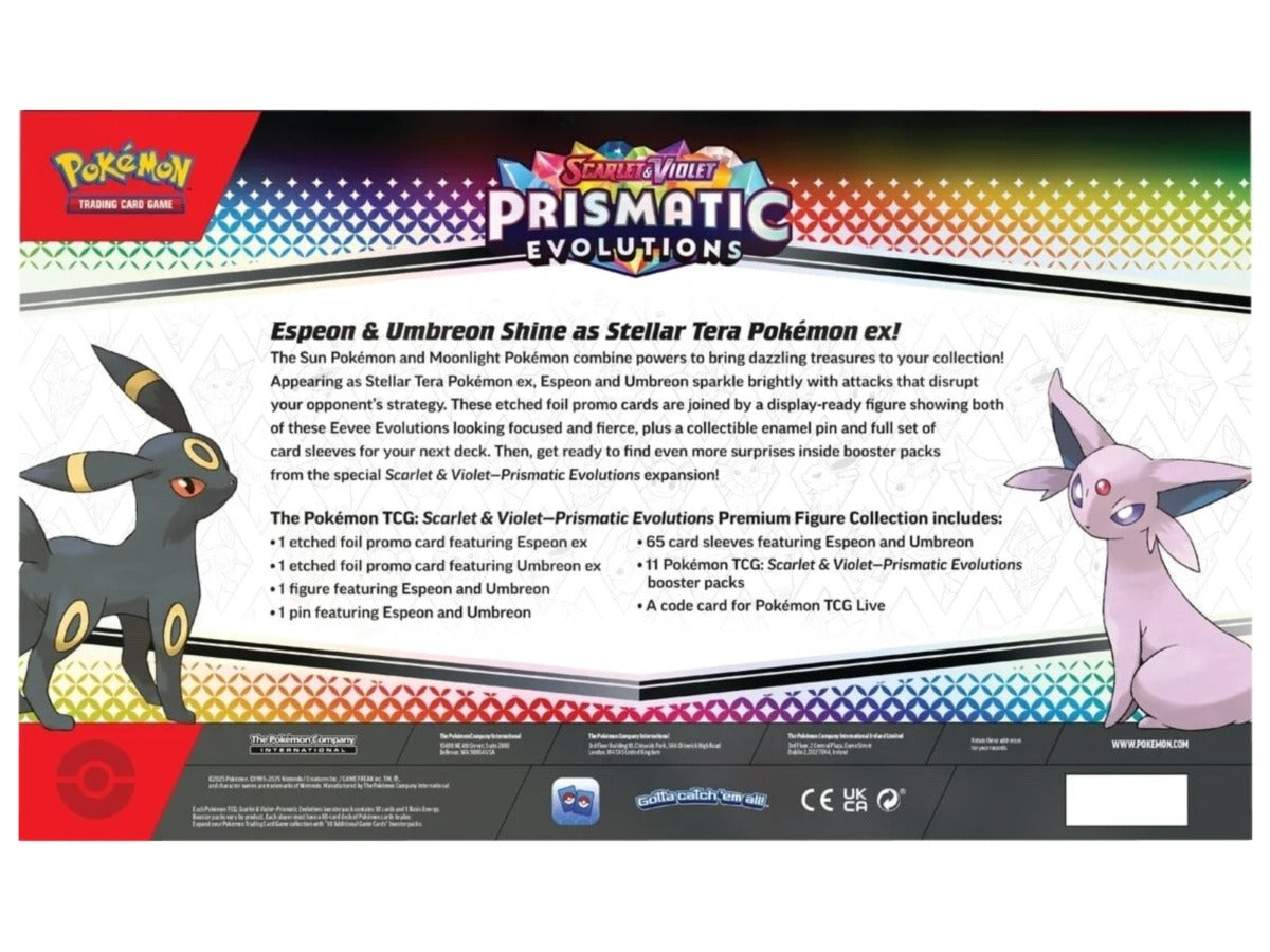 POKÉMON PREMIUM FIGURE COLLECTION: PRISMATIC EVOLUTIONS -EN-