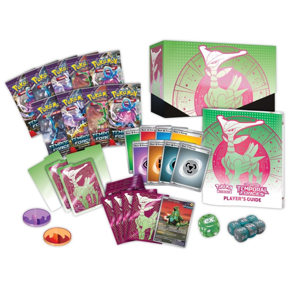 POKÉMON ETB SCARLET & VIOLET: TEMPORAL FORCES -DE-