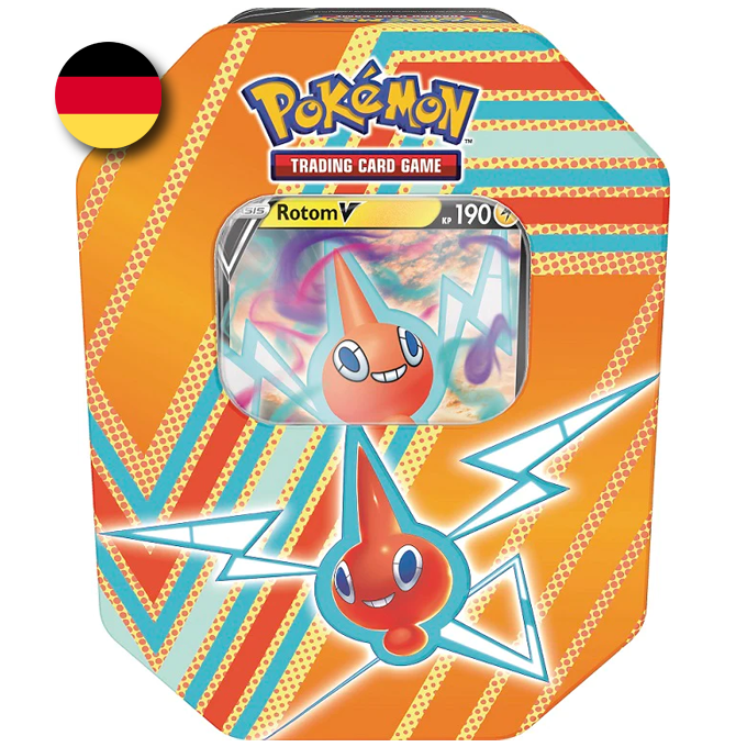 POKÉMON CARDS TIN BOX # 105 ROTOM-V -DE-