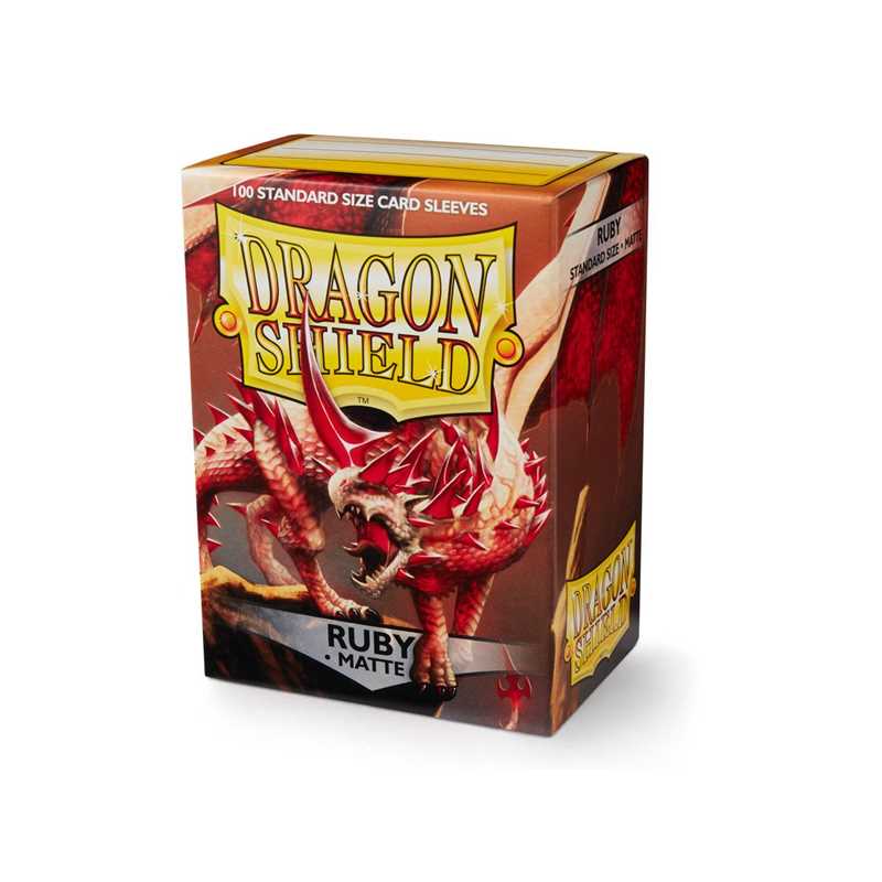 DRAGON SHIELD STANDARD SLEEVES - MATTE RUBY (100 STK.)