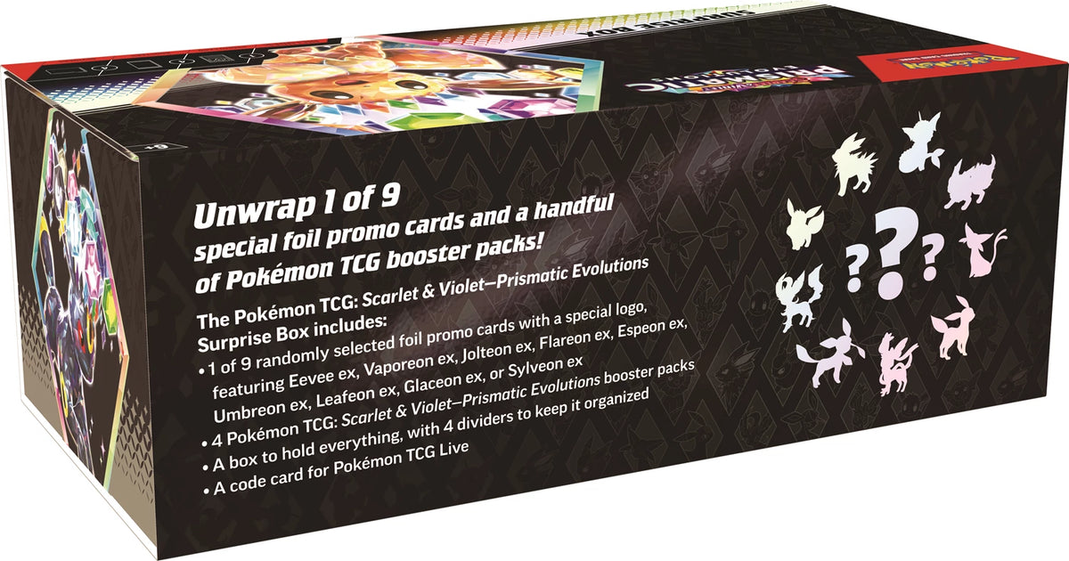 POKÉMON SURPRISE BOX SCARLET & VIOLET: PRISMATIC EVOLUTIONS -DE-