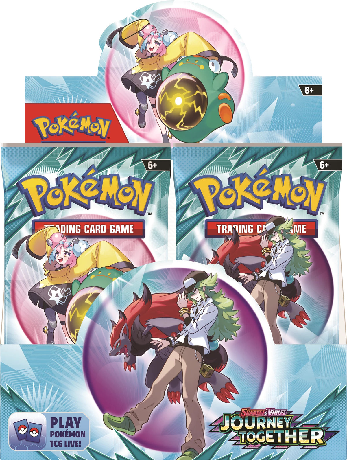 POKÉMON DISPLAY SCARLET & VIOLET: JOURNEY TOGETHER -FR-
