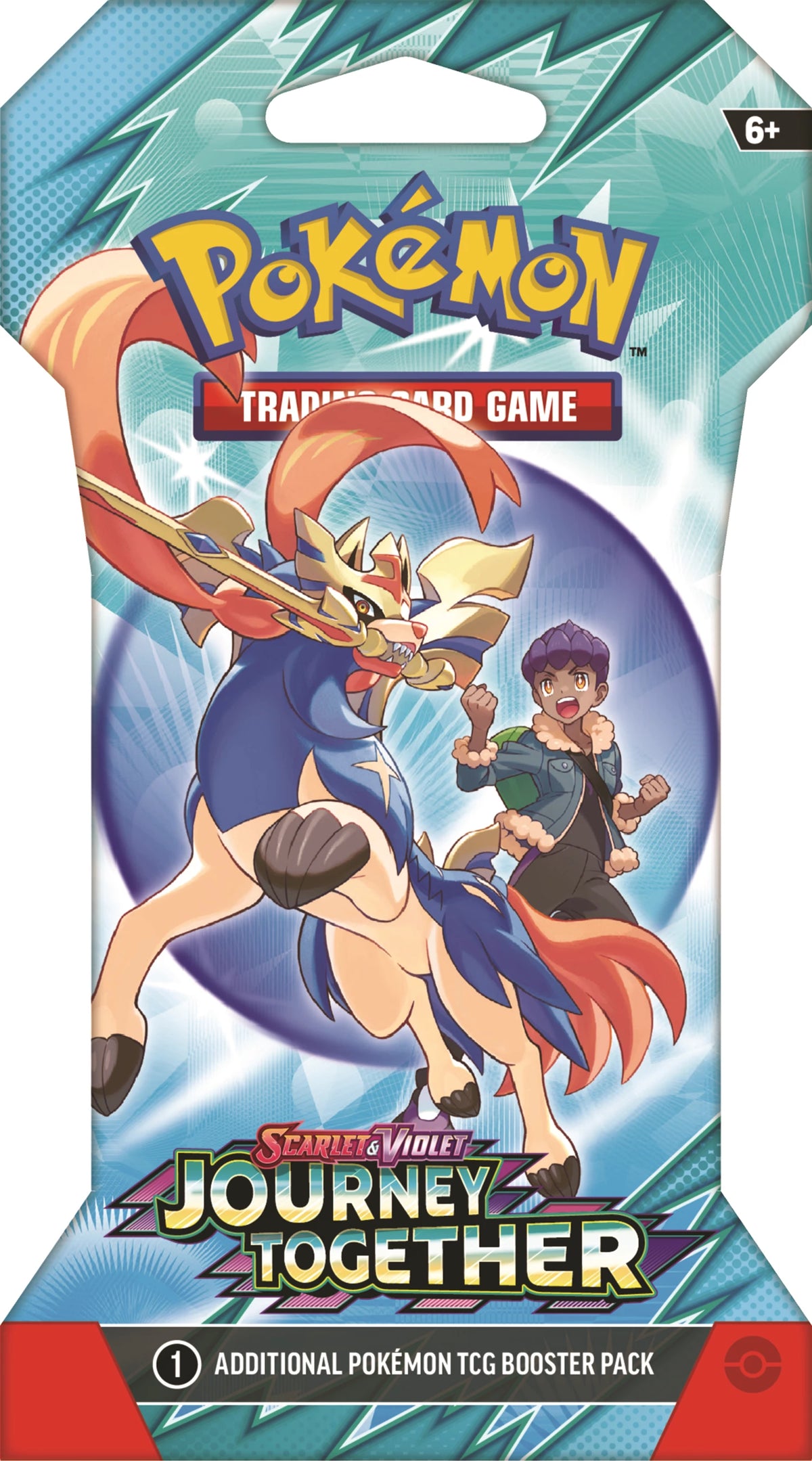 POKÉMON SLEEVED BOOSTER SCARLET & VIOLET: JOURNEY TOGETHER -EN-