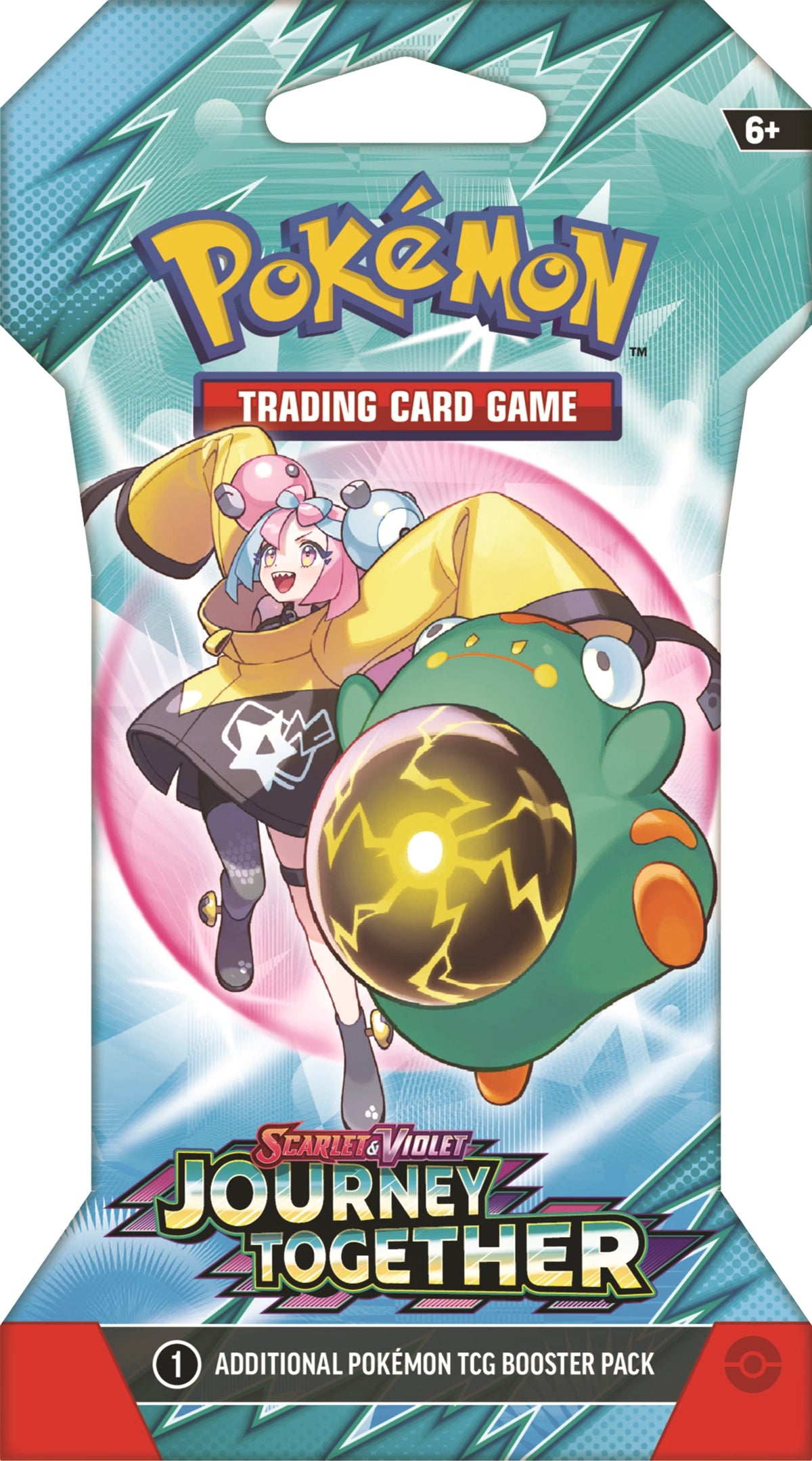 POKÉMON SLEEVED BOOSTER SCARLET & VIOLET: JOURNEY TOGETHER -EN-