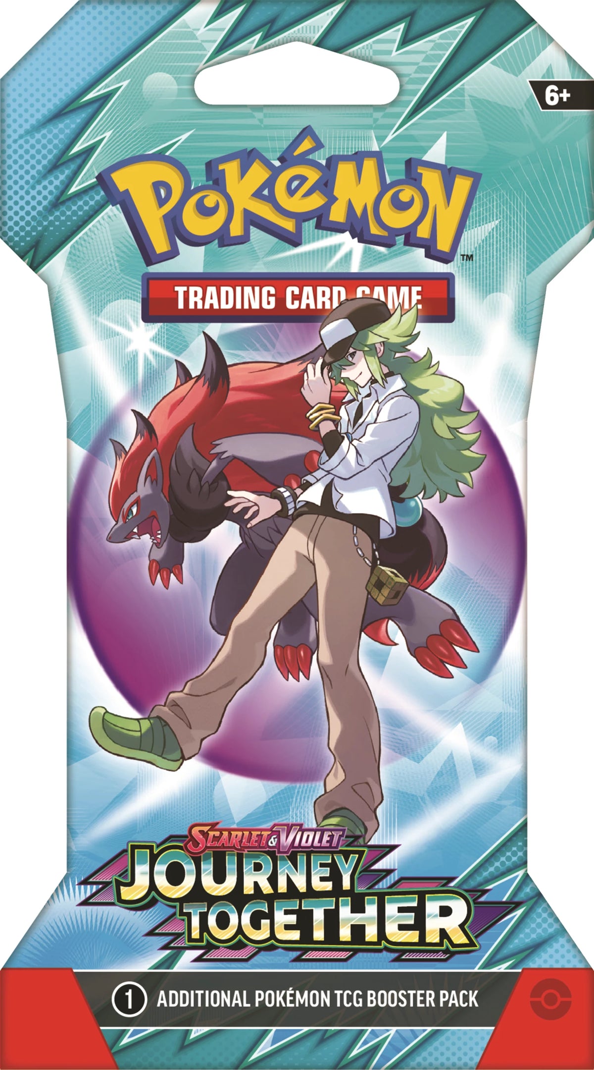 POKÉMON SLEEVED BOOSTER SCARLET & VIOLET: JOURNEY TOGETHER -EN-