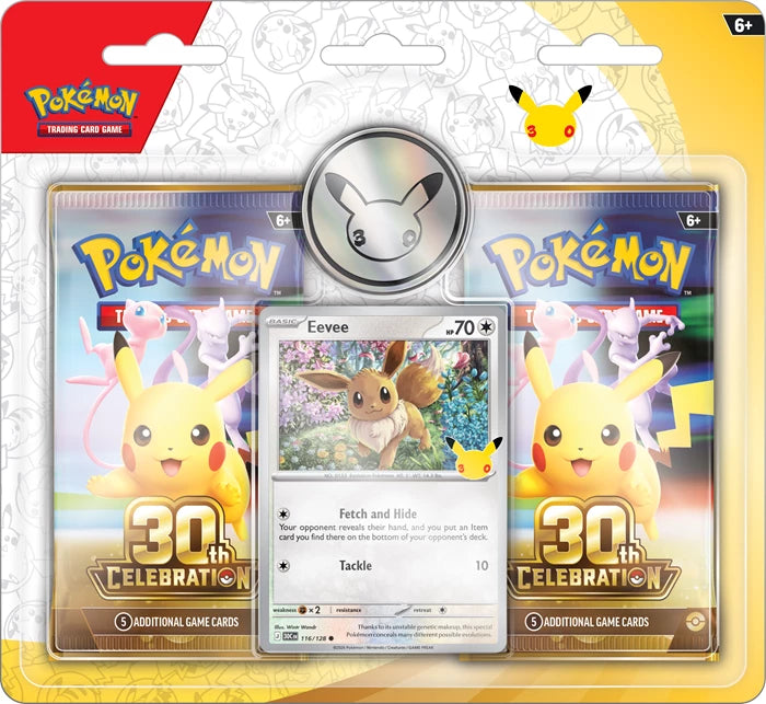 POKÉMON 2-PACK BLISTER 30TH CELEBRATIONS -EN-