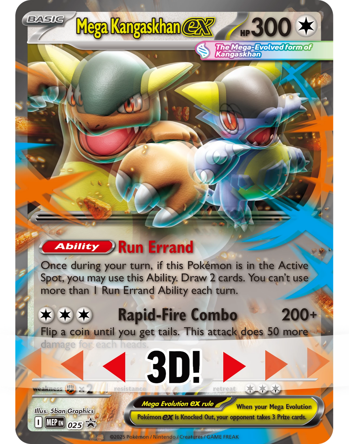 POKÉMON MEGA KANGASKAN EX BOX -EN-