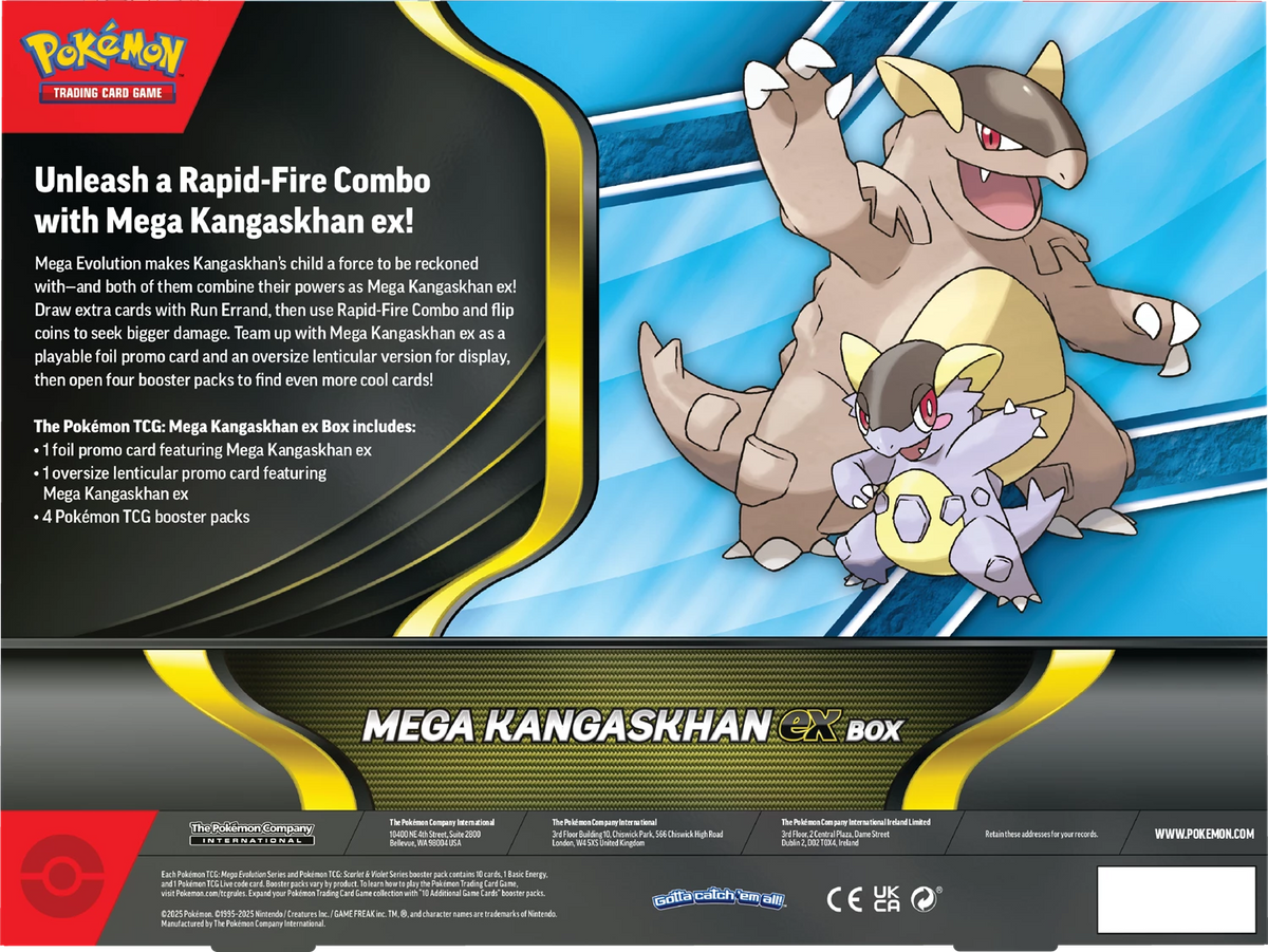 POKÉMON MEGA KANGASKAN EX BOX -EN-