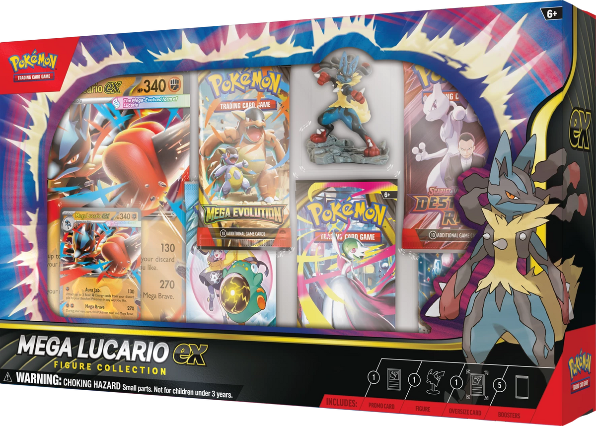 POKÉMON MEGA LUCARIO EX FIGURE COLLECTION -DE-