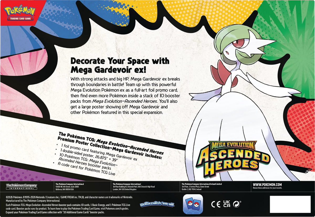 ASCENDED HEROES PREMIUM POSTER COLLECTION -FR-