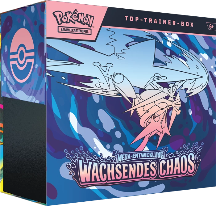 POKÉMON ETB MEGA-ENTWICKLUNG WACHSENDES CHAOS -DE-