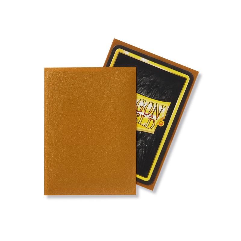 DRAGON SHIELD STANDARD SLEEVES - MATTE GOLD (100 STK.)