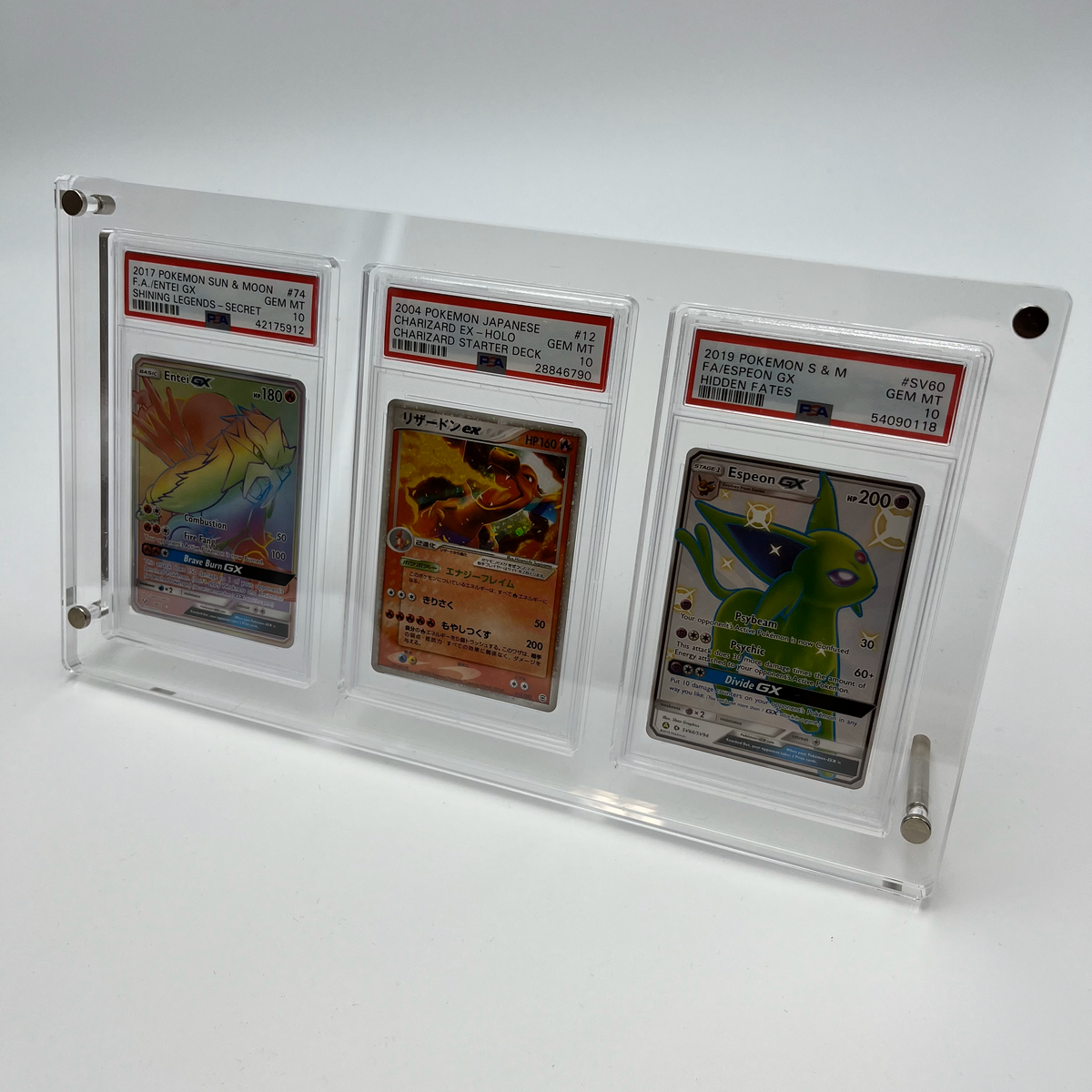 ACRYL CASE FÜR 3 PSA SLABS