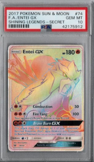 2017 ENTEI GX #74 - PSA 10