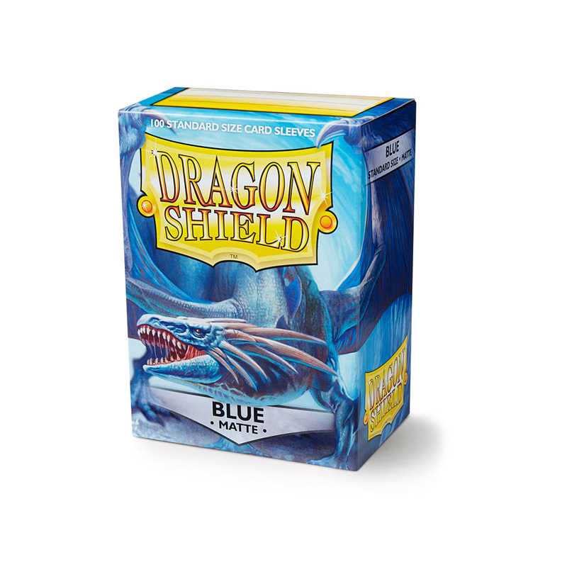DRAGON SHIELD STANDARD SLEEVES - MATTE BLUE (100 STK.)