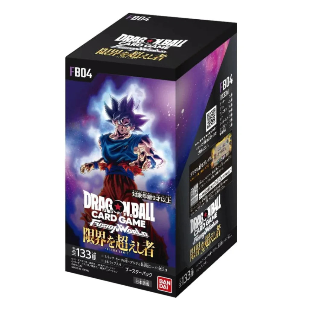 DRAGON BALL SUPER FUSION WORLD FB04 DISPLAY -JP-