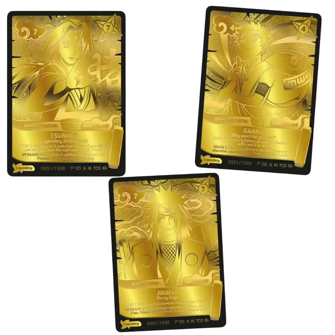 NARUTO MYTHOS TCG SHINOBI SHIREN "FIRST EDITION" BOOSTER DISPLAY