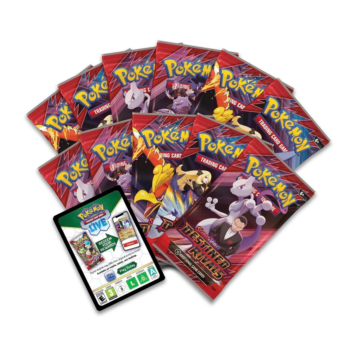 POKÉMON ETB SCARLET & VIOLET: DESTINED RIVALS -EN-