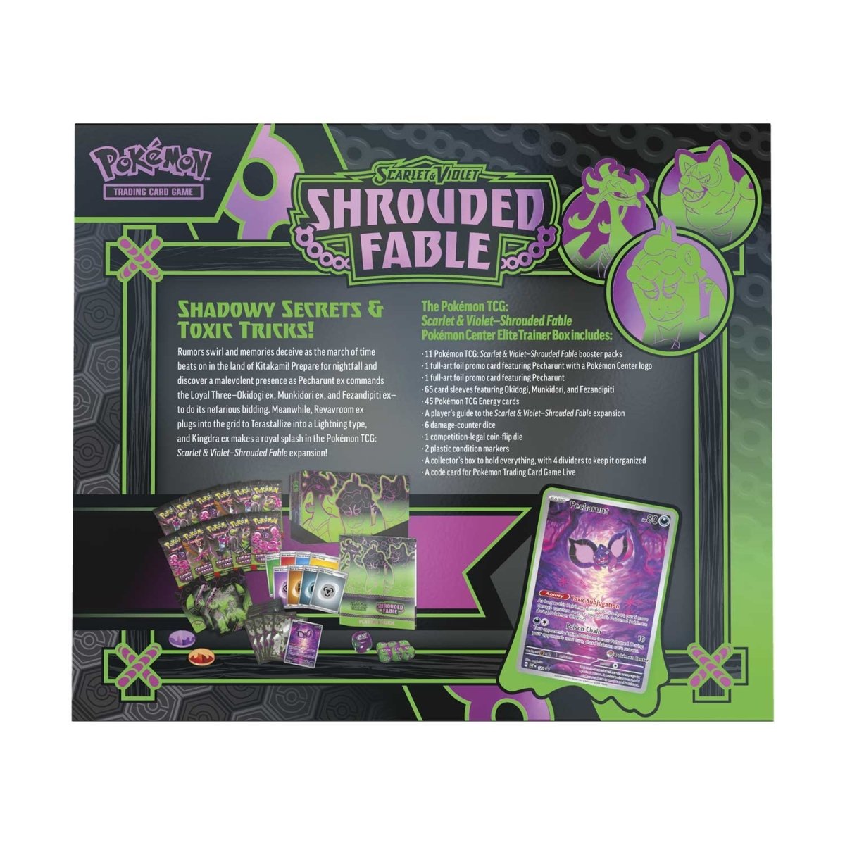 POKÉMON ETB SCARLET & VIOLET: SHROUDED FABLE -EN-