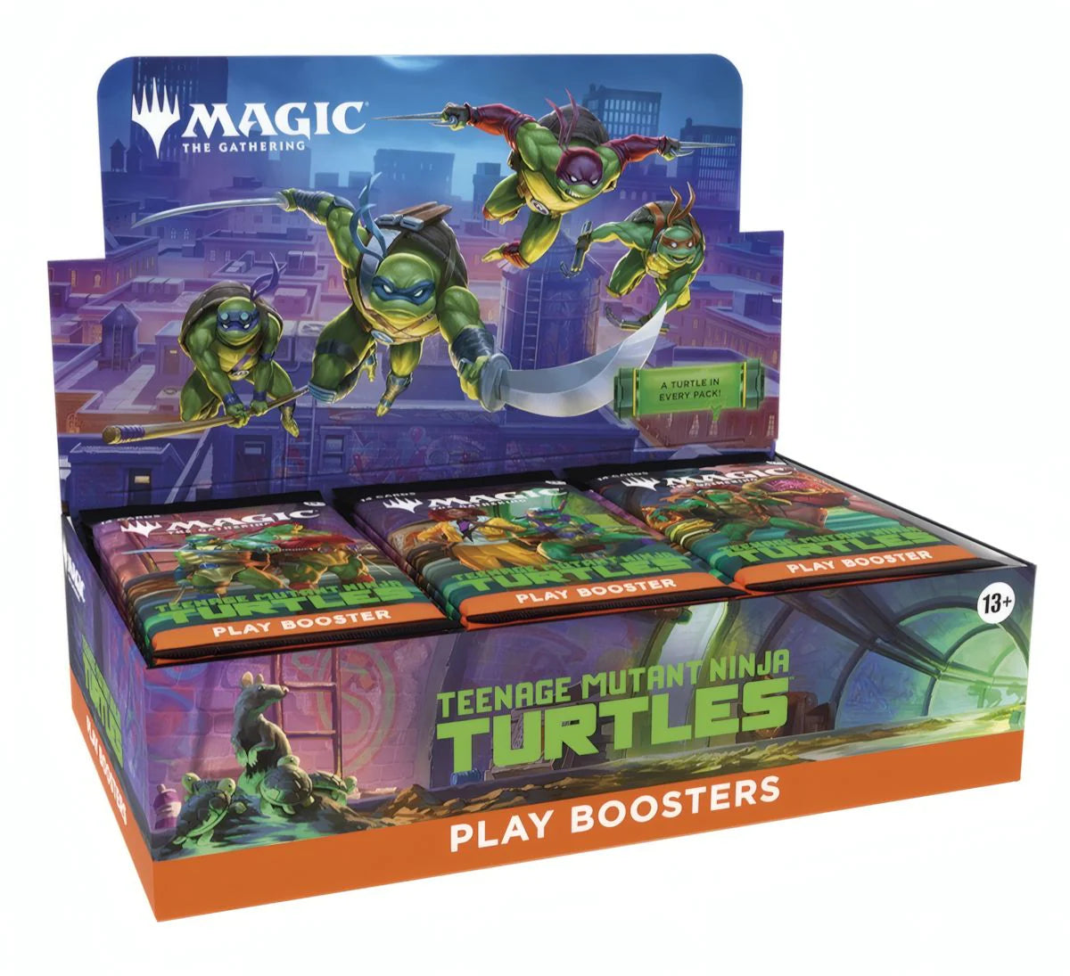 MAGIC: THE GATHERING - PLAY BOOSTER DISPLAY: TEENAGE MUTANT NINJA TURTLES