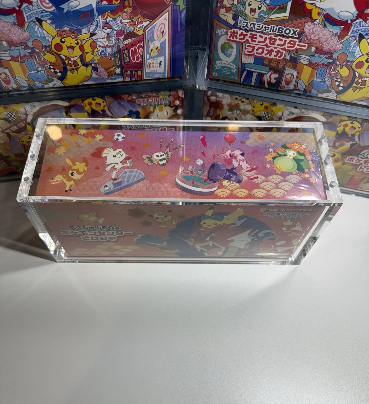 ACRYL CASE FÜR POKÉMON CENTER BOX