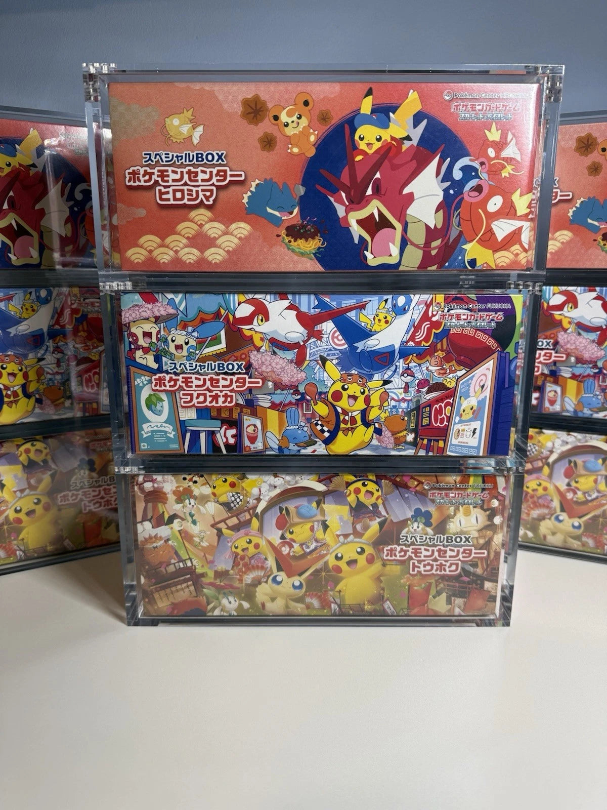ACRYL CASE FÜR POKÉMON CENTER BOX